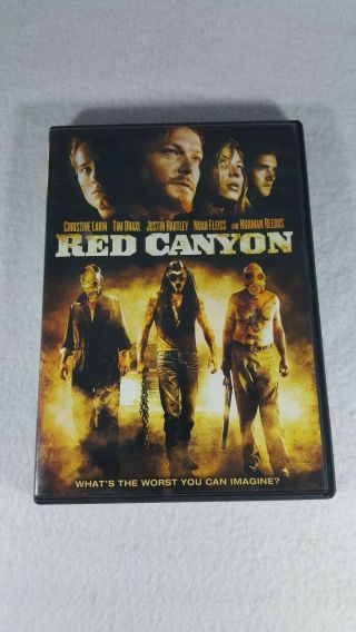 Red Canyon (dvd,  2009) Incredibly Rare Disk Is In Retail Release