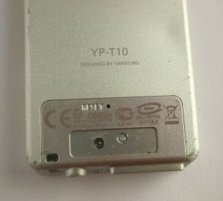 Rare Samsung YP - T10 2 GB Slim Portable Media Player with Bluetooth (Yellow) 8