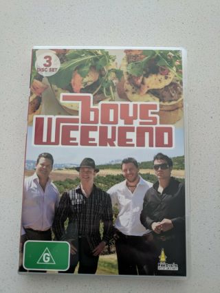 Boys Weekend - Manu Feidel,  Gary Mehigan - Oop Rare Umbrella Dvd - Region 4