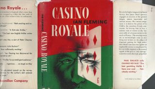 Ian Fleming - Casino Royale - Rare 1st 1954 W/dj Npc