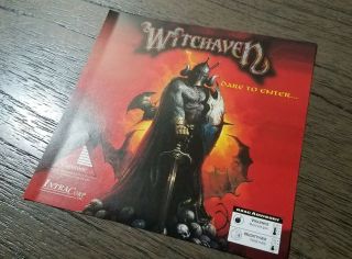 Witchaven (PC,  1995) Complete Jewel Case - ULTRA RARE 2