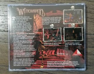 Witchaven (PC,  1995) Complete Jewel Case - ULTRA RARE 3