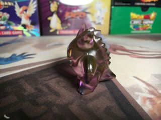 Gengar Tomy Pokemon Figure Clear Purple Translucent Retro Rare Nintendo CGTSJ 2