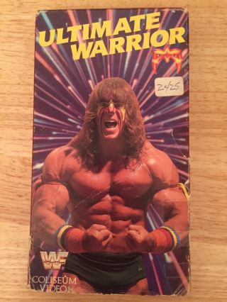 Wwf Ultimate Warrior Coliseum Video Vhs Rare Wwe