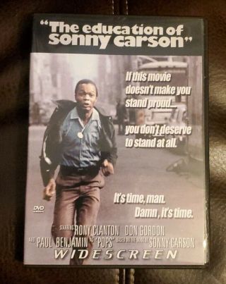 Education Of Sonny Carson - Dvd - Kit Parker Films - Rare