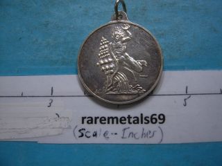 1/2 Oz Old Mythology Pamp Suisse 999 Silver Rare Medallion Bezel