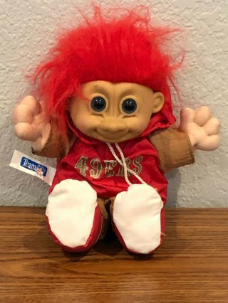 Russ Nfl San Francisco 49ers Troll Doll Rare Plush 12 Inches Tall