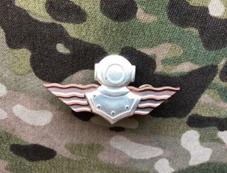 Finland Combat Diver Udt/seal Badge Bronze Class Rare