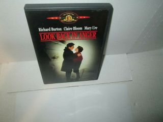 Look Back In Anger Rare Dvd Richard Burton Claire Bloom 1959 Ln