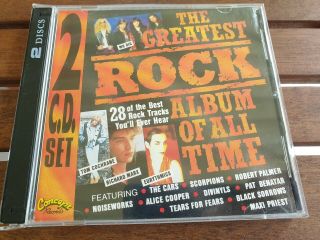 2cd Various - The Greatest Rock Album Of All Time (rare 80 