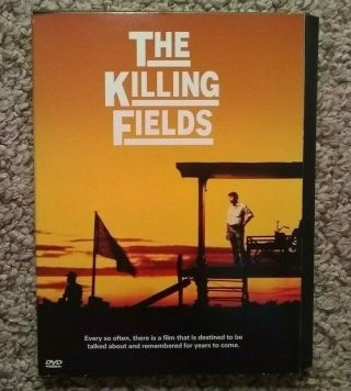 The Killing Fields Dvd Rare Oop 1984 Khmer Rouge Drama 80s John Malkovich