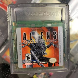 Aliens: Thanatos Encounter (nintendo Game Boy Color,  2001) Authentic Rare
