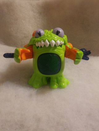 Fisher Price Imaginext Man Eating Alien Invasion Terror Toad Rare Green Figure