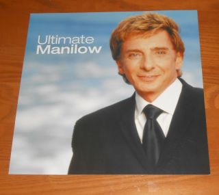 Barry Manilow Ultimate Poster 2 - Sided Flat Square 2002 Promo 12x12 Rare