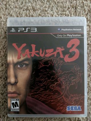 Yakuza 3 - Ps3,  Sony Playstation 3,  Complete,  Rare