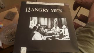 12 Angry Men Criterion Laserdisc Ld Very Rare Great Film