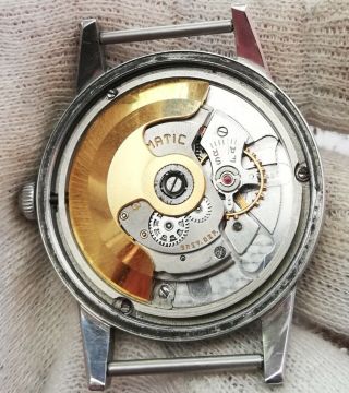 Eterna Matic Cal.  1249t Rare Old 1960 " S Automatic Wrist Watch Swiss Made