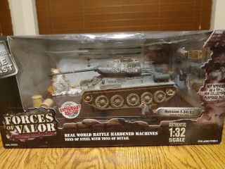 Forces Of Valor 1/32 Rare Soviet T34/85 Enthusiast Edition