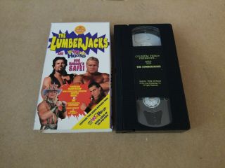 Wwf The Lumberjacks 95 1995 Vhs Coliseum Video Wwe Rare Wf502a In Your House