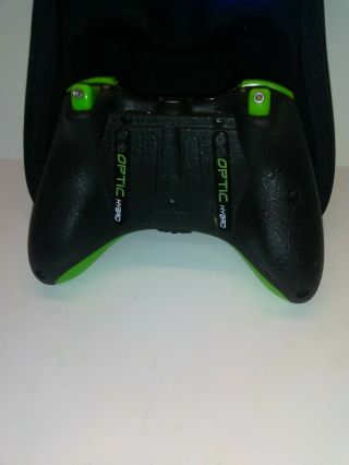Scuf Gaming Optic Hybrid Professional Controller for Xbox 360 Black & Green RARE 3