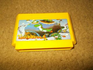 - - Ultra Rare Old Famicom Famiclone Nes Cartridge - Mario Bros 6 - -