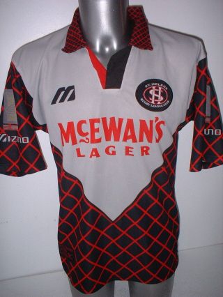 St Helens Adult M 42 " Rugby League Shirt Jersey Top Mizuno Mcewans Vintage Rare