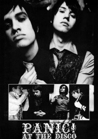 Panic At The Disco Poster Group Cast Collage Rare 24x36