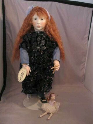 Rare 17 " Lynne And Michael Roche Doll Fleur At Ballet 1998 14 0f 25
