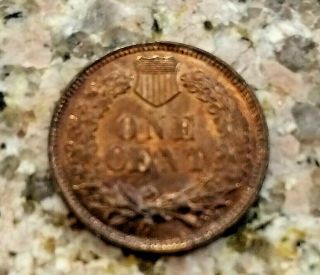 RARE 1901 U.  S INDIAN HEAD PENNY CLEAR SHARP DETAILS RD RED COLOR N/R 4