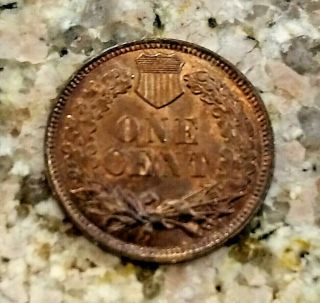 RARE 1901 U.  S INDIAN HEAD PENNY CLEAR SHARP DETAILS RD RED COLOR N/R 8