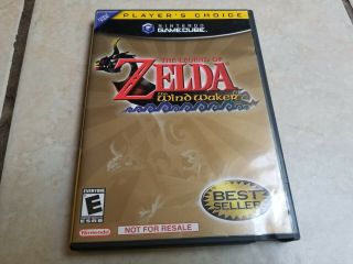 Legend Of Zelda: The Wind Waker - Nintendo Gamecube Rare Not For Resale