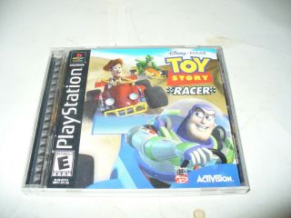 Toy Story Racer (sony Playstation 1 2001) Rare Disney Pixar Woody Buzz