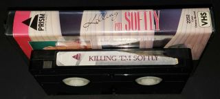 Killing ' Em Softly VHS 1986 Prism Video Clamshell George Segal Irene Cara RARE 2