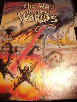 1980 The War Of The Worlds Task Force Games 5002 Rare