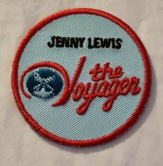 Jenny Lewis The Voyager Ltd Ed Rare Promo Only Patch