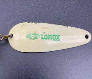 Very Rare Dupont Lorox Spoon Fishing Lure
