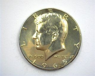 1965 Sms Kennedy Silver 50 Cents Exceptional Uncirculated Cameo Rare This