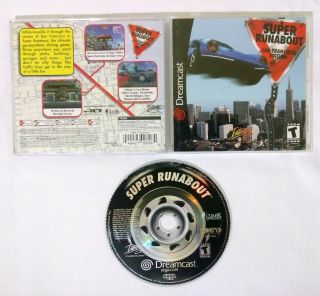 Runabout: San Francisco Edition (sega Dreamcast,  2000) Complete Very Rare
