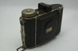 VERY RARE WELTA PONTINA FOLDING CAMERA WITH 5CM 2.  9 MEYER TRIOPLAN UNCOATED LENS 2