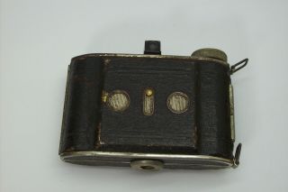 VERY RARE WELTA PONTINA FOLDING CAMERA WITH 5CM 2.  9 MEYER TRIOPLAN UNCOATED LENS 3