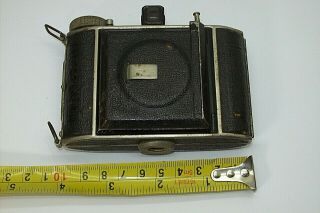 VERY RARE WELTA PONTINA FOLDING CAMERA WITH 5CM 2.  9 MEYER TRIOPLAN UNCOATED LENS 4