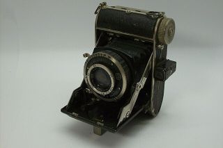 VERY RARE WELTA PONTINA FOLDING CAMERA WITH 5CM 2.  9 MEYER TRIOPLAN UNCOATED LENS 6