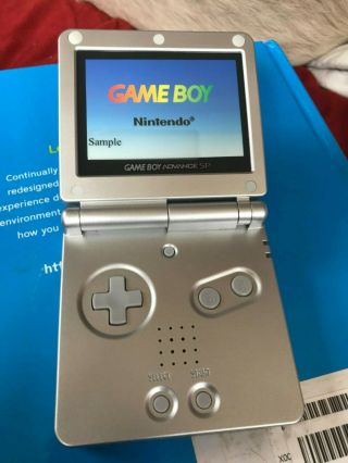 Nintendo Game Boy Advance Sp In Store Promo Sample Display Rare