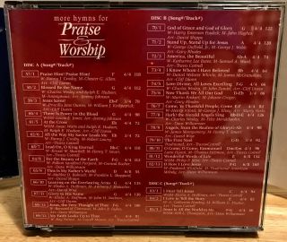 More Hymns For Praise And Worship 4 Cd Set Word Inc Rare Oop