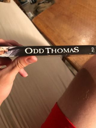 Odd Thomas Blu - ray DVD 2014 With Rare OOP Lenticular Slipcover 3