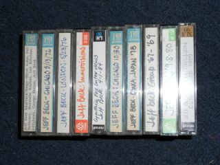 Rare Concert Recordings From Jeff Beck Concerts Japan Chicago London Etc