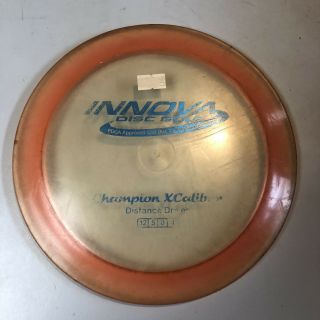 Rare Patent S Faf Champion Xcaliber 174 G Innova Disc Golf Oop 7/10