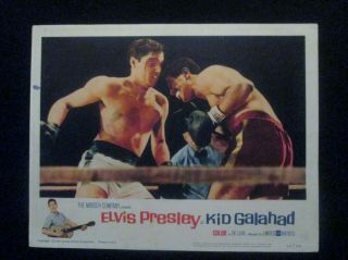 1962 Kid Galahad Rare Classic 11x14 Movie Lobby Card 7 Elvis Presley
