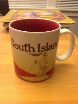 Very Rare South Island Starbucks Collector Series Mug.  Difficult To Find