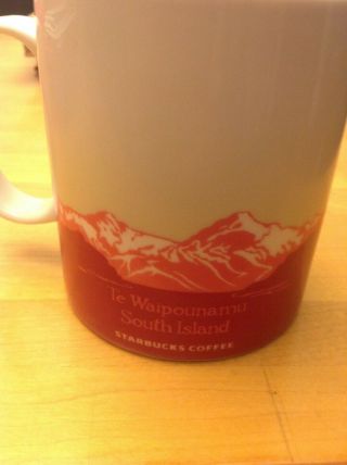 VERY RARE SOUTH ISLAND STARBUCKS COLLECTOR SERIES MUG.  DIFFICULT TO FIND 5